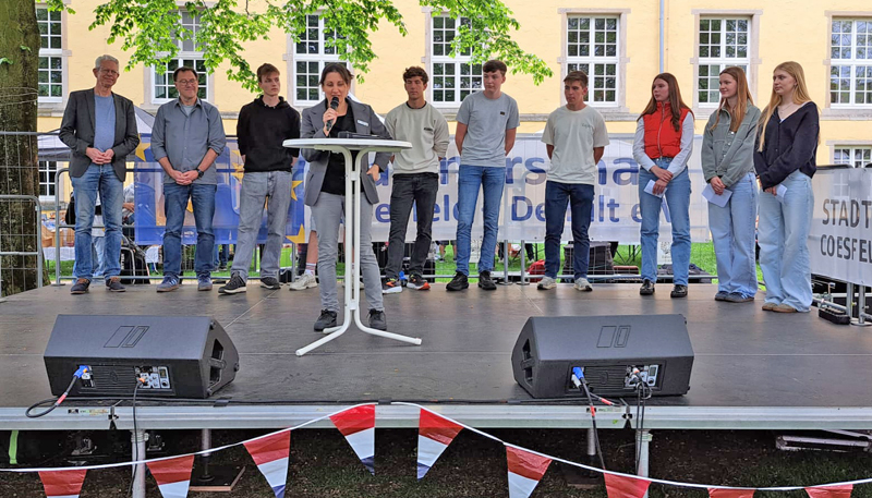 Bild vom Besuch aus De Bilt in Coesfeld