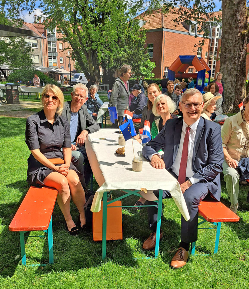 Bild vom Besuch aus De Bilt in Coesfeld