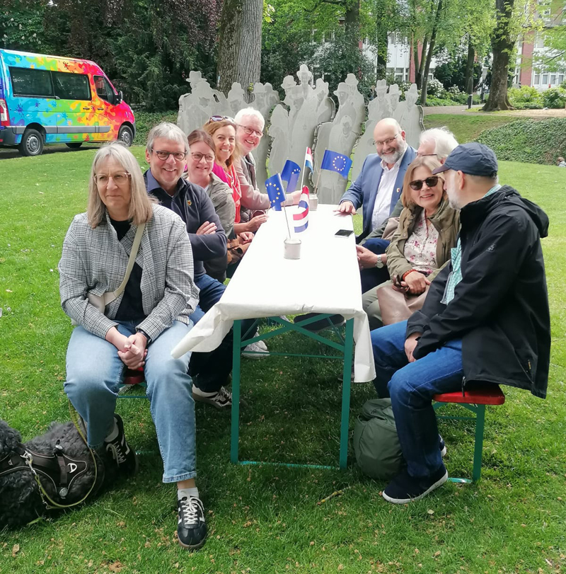 Bild vom Besuch aus De Bilt in Coesfeld